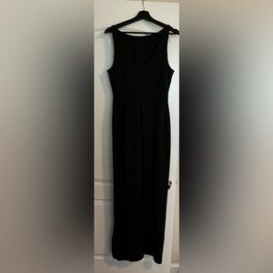 Showpo. Indi Midi Dress Boat Neck Bodycon Dress in Black